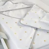 Childhome Baby Badcape + Washandje - 80X80 Cm - Jersey - Gold Dots^ Badcapes