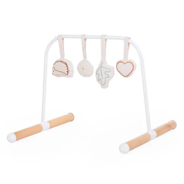 Childhome Baby Gym Figuurtjes - Canvas - Set Van 4^ Speeltjes