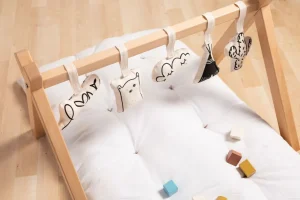 Childhome Baby Gym Figuurtjes - Canvas - Set Van 5^ Speeltjes