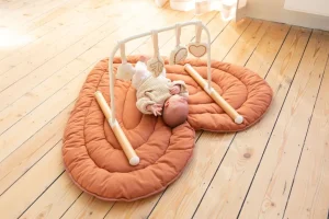 Childhome Baby Gym Figuurtjes - Canvas - Set Van 4^ Speeltjes