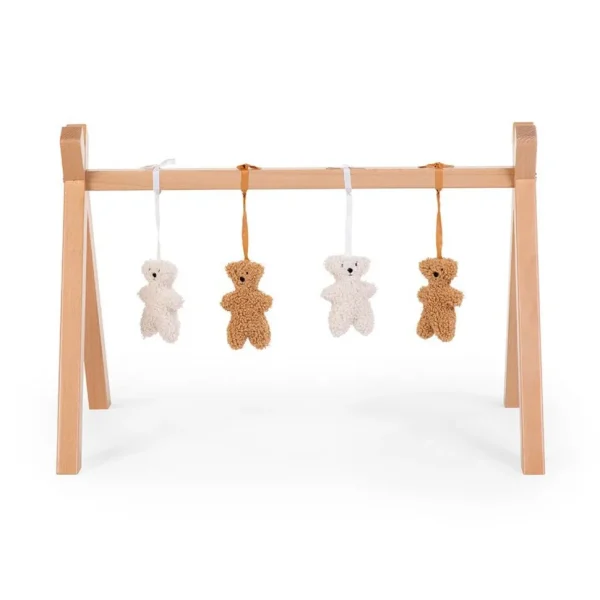 Childhome Baby Gym Figuurtjes - Teddy - Set Van 4^ Speeltjes