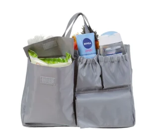 Childhome Bag In Bag Tas Organiser - Canvas - Grijs^ Family Bag