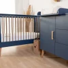 Childhome Bold Blue - Meegroeibed - 70X140 Cm + Zijlatten^ Peuter- & Babybedden