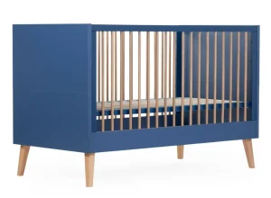 Childhome Bold Blue - Meegroeibed - 70X140 Cm + Zijlatten^ Peuter- & Babybedden