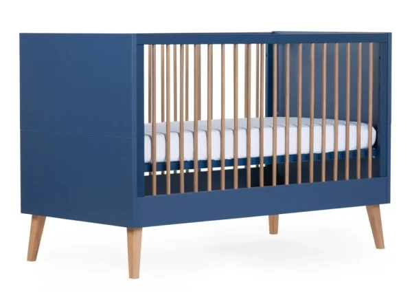 Childhome Bold Blue - Meegroeibed - 70X140 Cm + Zijlatten^ Peuter- & Babybedden