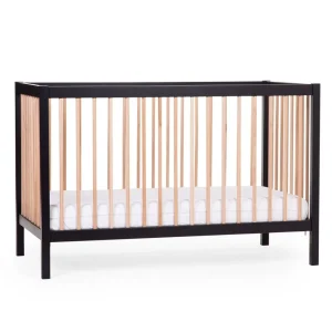 Childhome Cot 97 - Babybed - 120X60Cm - Zwart Naturel^ Peuter- & Babybedden