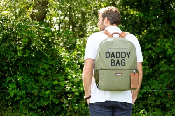 Childhome Daddy Bag Verzorgingsrugzak - Canvas - Kaki^ Daddy Bag