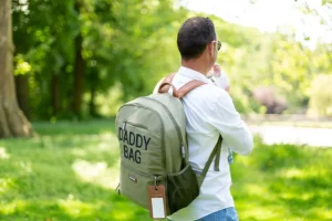 Childhome Daddy Bag Verzorgingsrugzak - Canvas - Kaki^ Daddy Bag