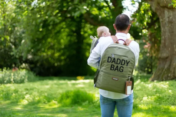 Childhome Daddy Bag Verzorgingsrugzak - Canvas - Kaki^ Daddy Bag