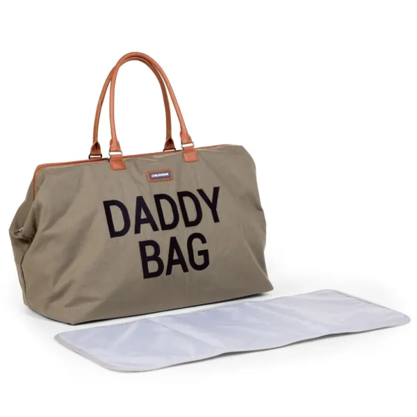 Childhome Daddy Bag Verzorgingstas - Canvas - Kaki^ Daddy Bag