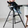 Childhome Evolu Extra Set Lange Poten + Voetsteun - Hout - Zwart^ Evolu Accessoires