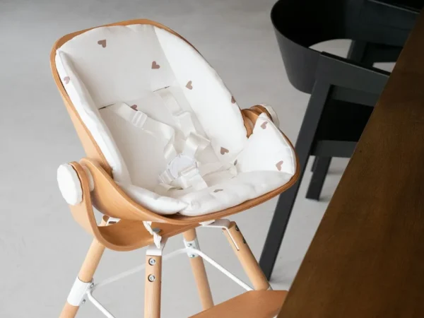 Childhome Evolu Newborn Comfortkussen - Jersey - Hearts^ Evolu Newborn Seat