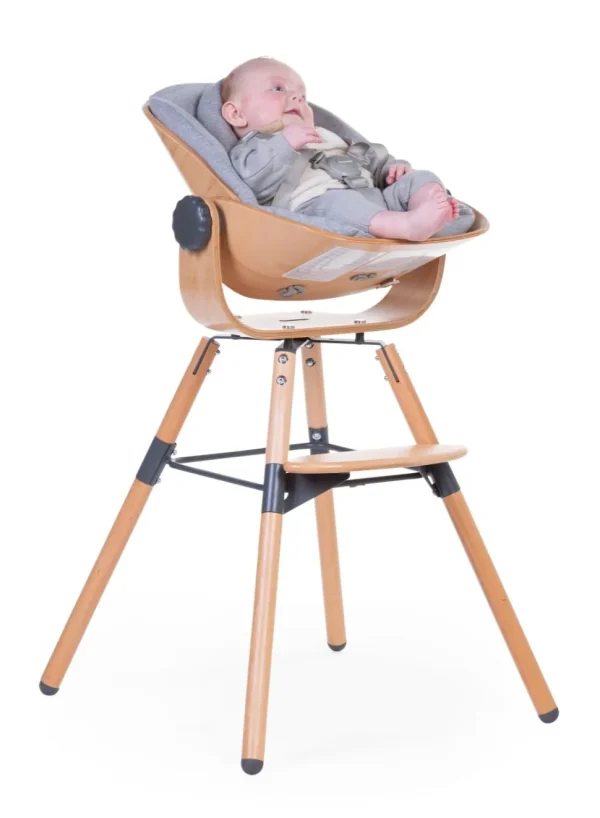 Childhome Evolu Newborn Comfortkussen - Jersey - Grijs^ Evolu Newborn Seat