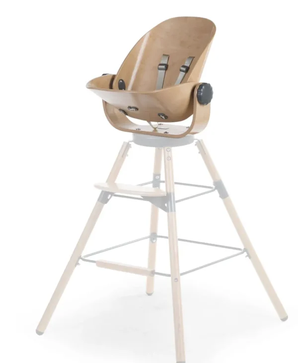 Childhome Evolu Newborn Seat Voor Evolu 2 + One.80° - Hout - Naturel Antraciet^ Evolu Newborn Seat