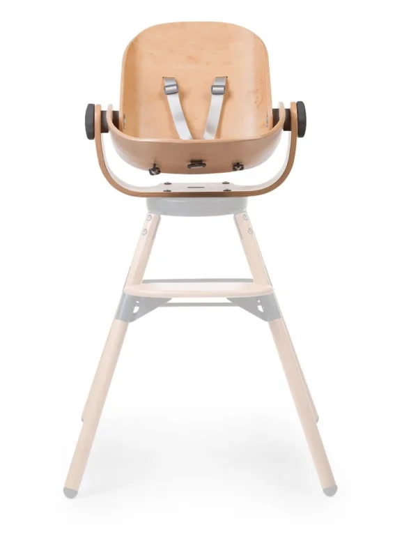 Childhome Evolu Newborn Seat Voor Evolu 2 + One.80° - Hout - Naturel Antraciet^ Evolu Newborn Seat