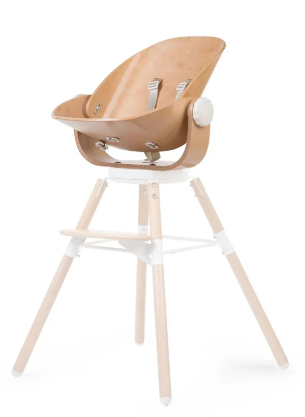 Childhome Evolu Newborn Seat Voor Evolu 2 + One.80° - Hout - Naturel Wit^ Evolu Newborn Seat