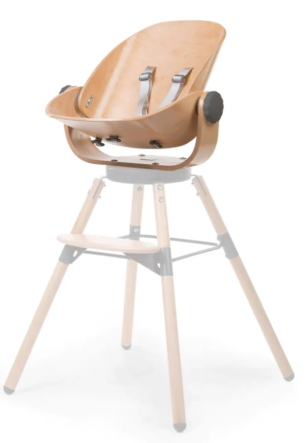 Childhome Evolu Newborn Seat Voor Evolu 2 + One.80° - Hout - Naturel Antraciet^ Evolu Newborn Seat