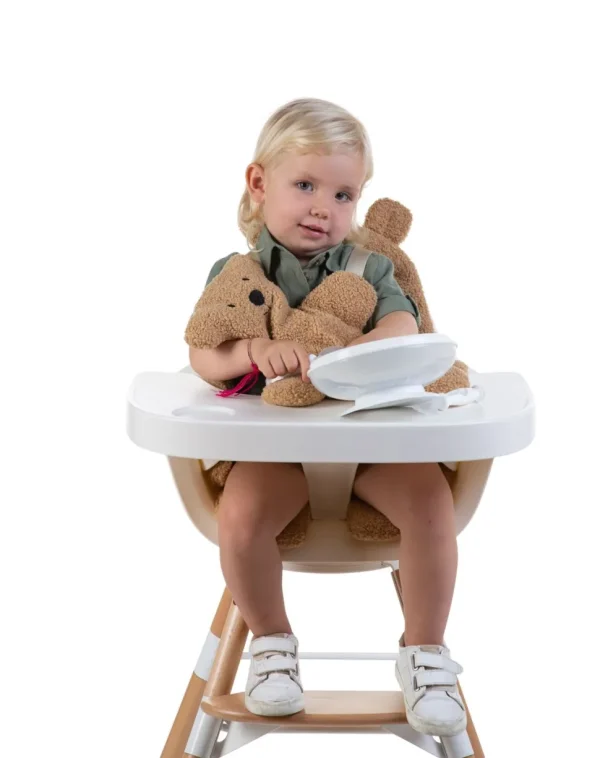 Childhome Evolu Stoelverkleiner - Polyester - Teddy Bruin^ Stoelverkleiners