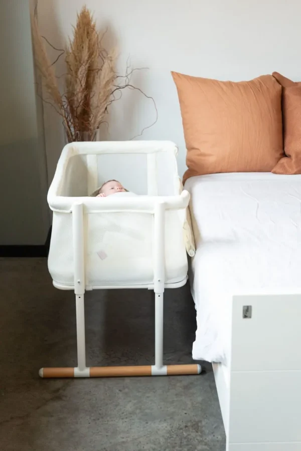 Childhome Evolux Cosleeper - Naturel Wit^ Wiegen & Bedkant Wiegen