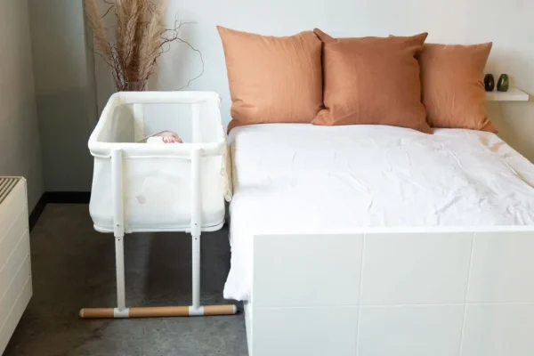 Childhome Evolux Cosleeper - Naturel Wit^ Wiegen & Bedkant Wiegen