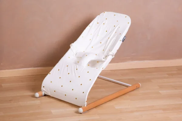 Childhome Evolux Wipstoel Hoes - Jersey - Gold Dots^ Hoezen