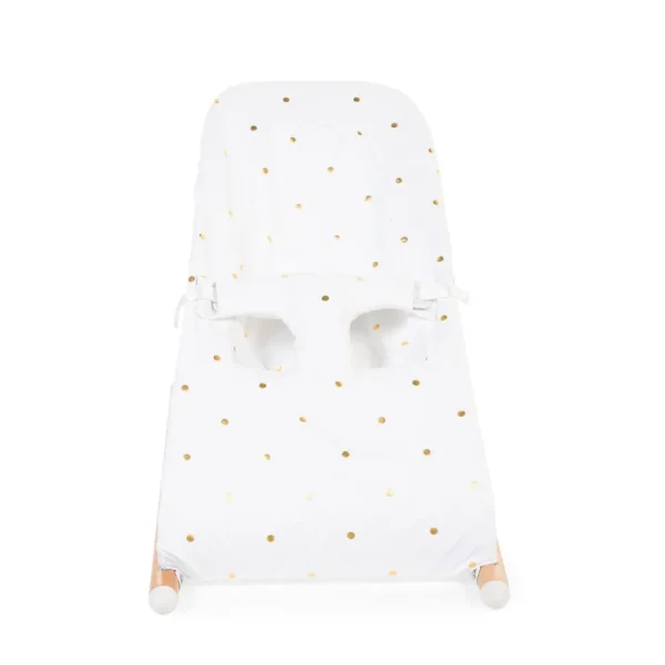 Childhome Evolux Wipstoel Hoes - Jersey - Gold Dots^ Hoezen