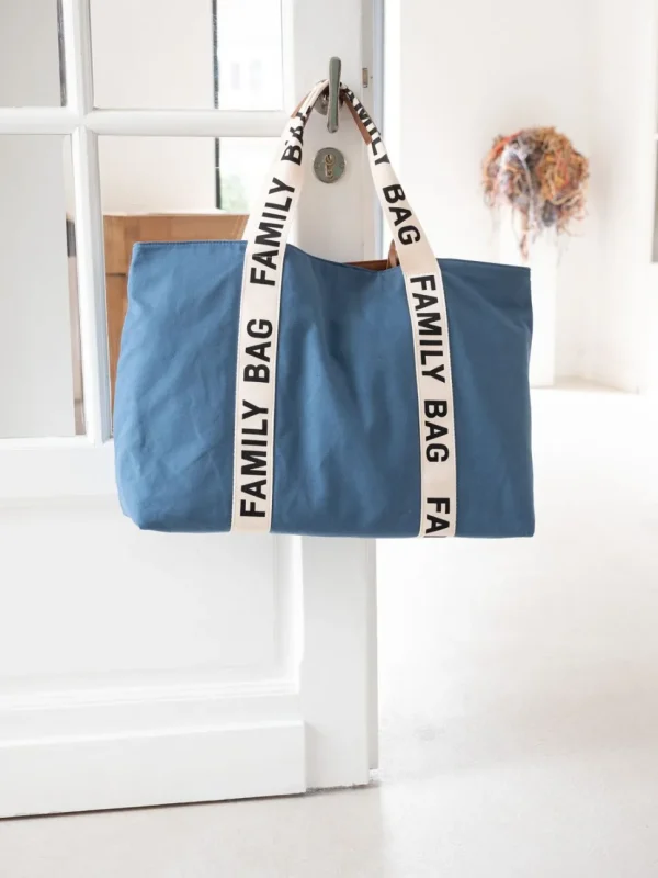 Childhome Family Bag Verzorgingstas - Signature - Canvas - Indigo^ Signature Collection