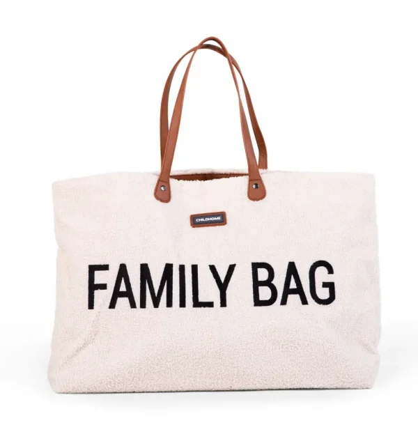 Childhome Family Bag Verzorgingstas - Teddy Ecru^ Family Bag