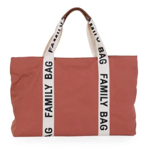 Childhome Family Bag Verzorgingstas - Signature - Canvas - Terracotta^ Signature Collection