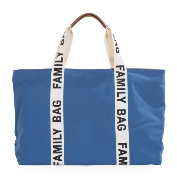 Childhome Family Bag Verzorgingstas - Signature - Canvas - Indigo^ Signature Collection