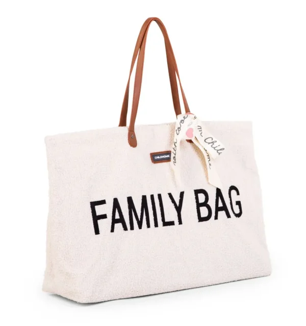 Childhome Family Bag Verzorgingstas - Teddy Ecru^ Family Bag