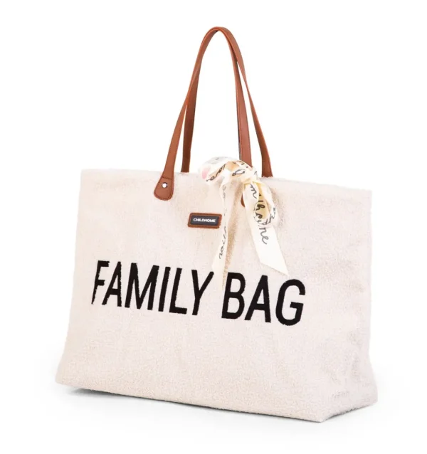 Childhome Family Bag Verzorgingstas - Teddy Ecru^ Family Bag