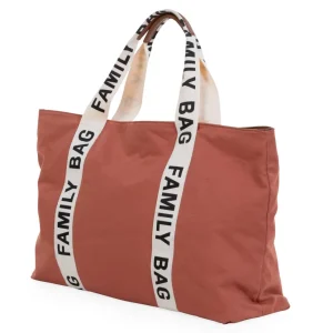 Childhome Family Bag Verzorgingstas - Signature - Canvas - Terracotta^ Signature Collection