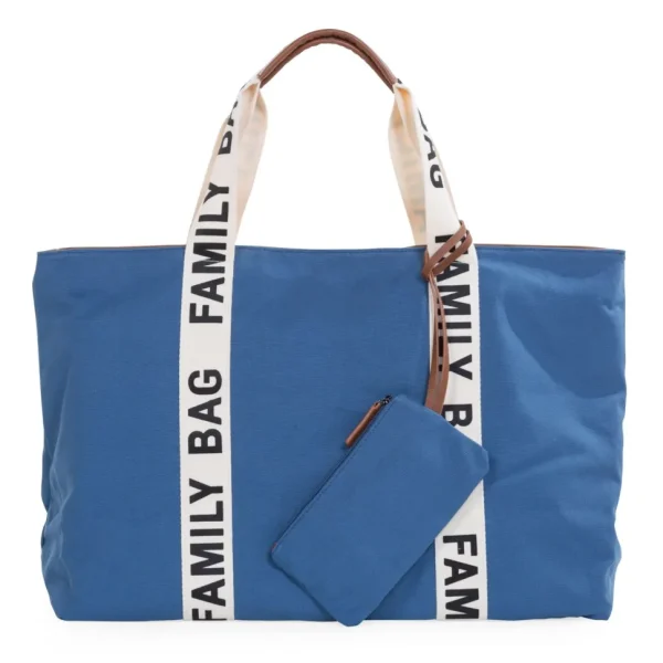 Childhome Family Bag Verzorgingstas - Signature - Canvas - Indigo^ Signature Collection