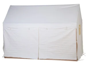 Childhome Huis Bed Cover - 90X200 Cm - Wit^ Accessoires