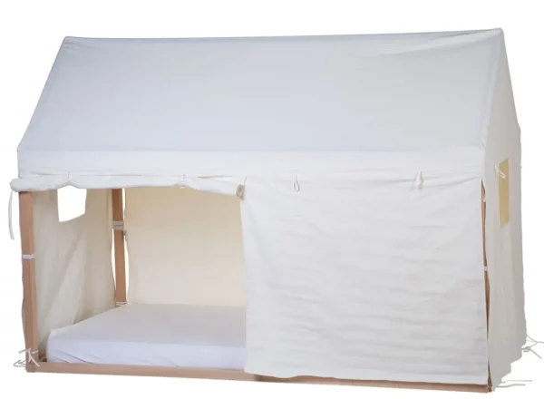 Childhome Huis Bed Cover - 90X200 Cm - Wit^ Accessoires