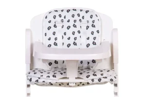 Childhome Kussen Kinderstoel Evosit - Jersey - Leopard^ Stoelverkleiners