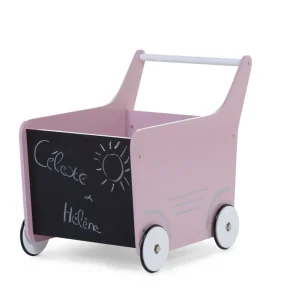 Childhome Loopwagen - Hout - Roze^ Loopwagens