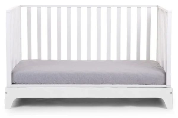 Childhome Meegroeibed Ref 17 + Frame - 70X140 Cm - Mdf Hout - Wit^ Peuter- & Babybedden