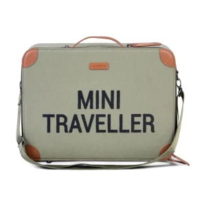 Childhome Mini Traveller Kinderkoffer - Canvas - Kaki^ Kids Bags