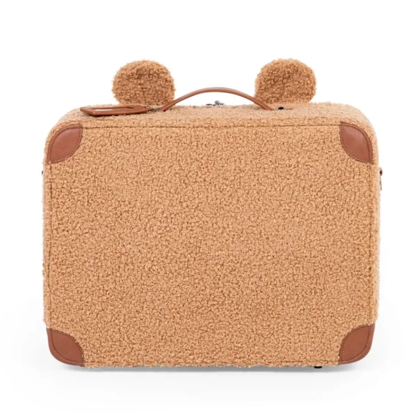 Childhome Mini Traveller Kinderkoffer - Teddy Brown^ Kids Bags