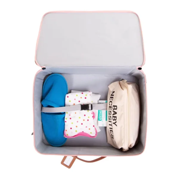 Childhome Mini Traveller Kinderkoffer - Roze Koper^ Kids Bags