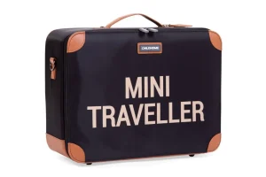 Childhome Mini Traveller Kinderkoffer - Zwart Goud^ Kids Bags