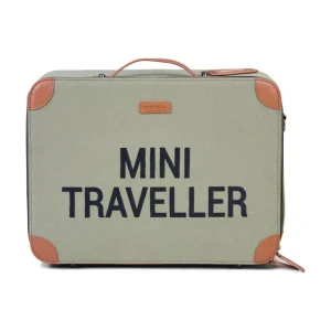 Childhome Mini Traveller Kinderkoffer - Canvas - Kaki^ Kids Bags