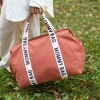 Childhome Mommy Bag ® Verzorgingstas - Signature - Canvas - Terracotta^ Signature Collection