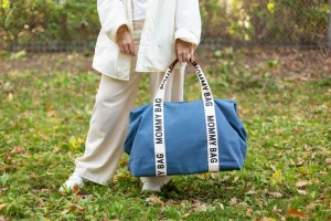 Childhome Mommy Bag ® Verzorgingstas - Signature - Canvas - Indigo^ Signature Collection