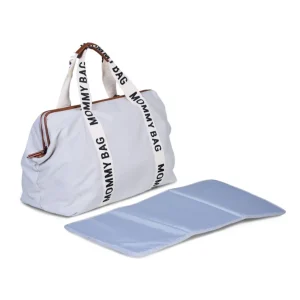 Childhome Mommy Bag ® Verzorgingstas - Signature - Canvas - Ecru^ Signature Collection