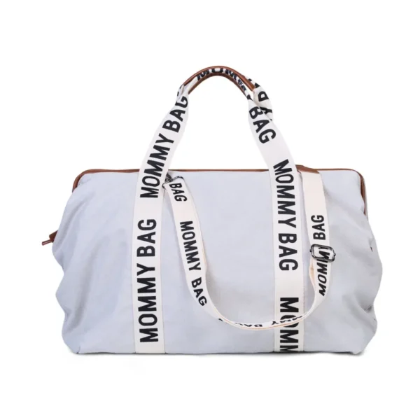 Childhome Mommy Bag ® Verzorgingstas - Signature - Canvas - Ecru^ Signature Collection