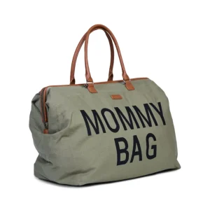 Childhome Mommy Bag ® Verzorgingstas - Canvas - Kaki^ Mommy Bag ®