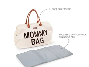 Childhome Mommy Bag ® Verzorgingstas - Ecru Zwart^ Mommy Bag ®